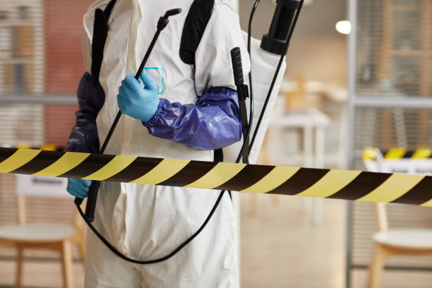 Professional Blood Cleanup technician working in Fowler, IN